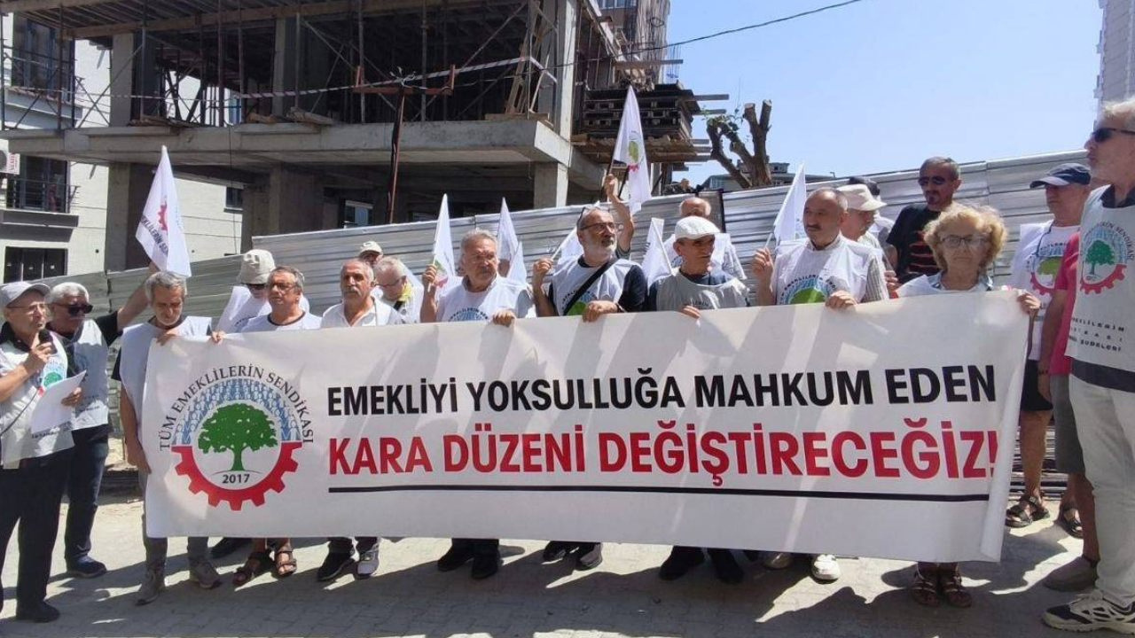 71 yaşındaki emekli işçinin ölümü için eylem! ‘Sorumlusu ekonomi ve emeklilik politikalarıdır’